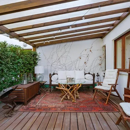 With Garden And Deck